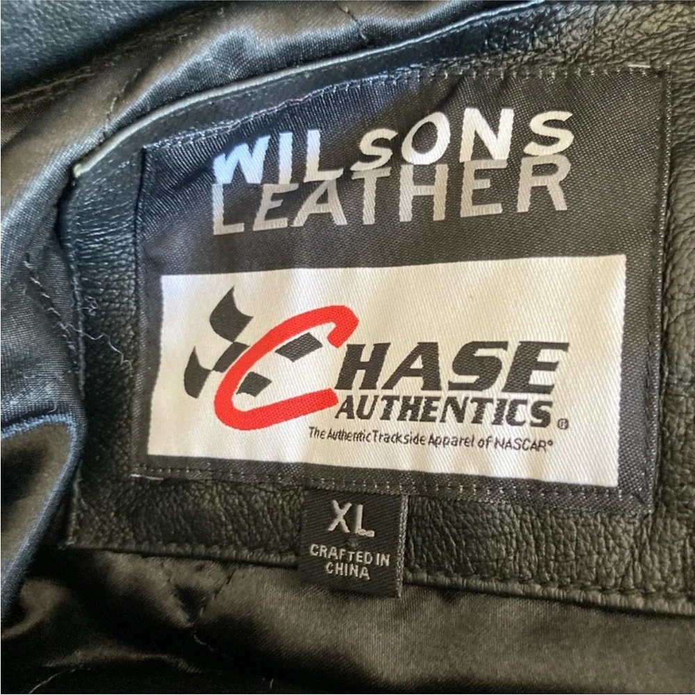 Budweiser Racing Leather Jacket - Picture 3 of 6